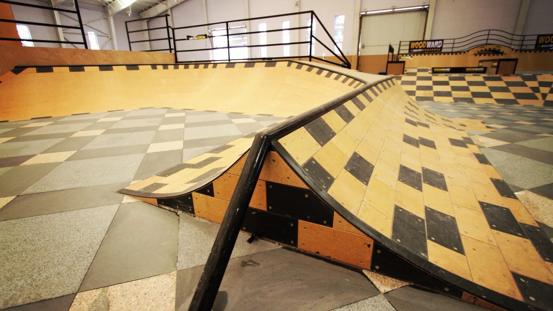 Nate Wessel 设计的滑板场地 — Woodward 北京项目